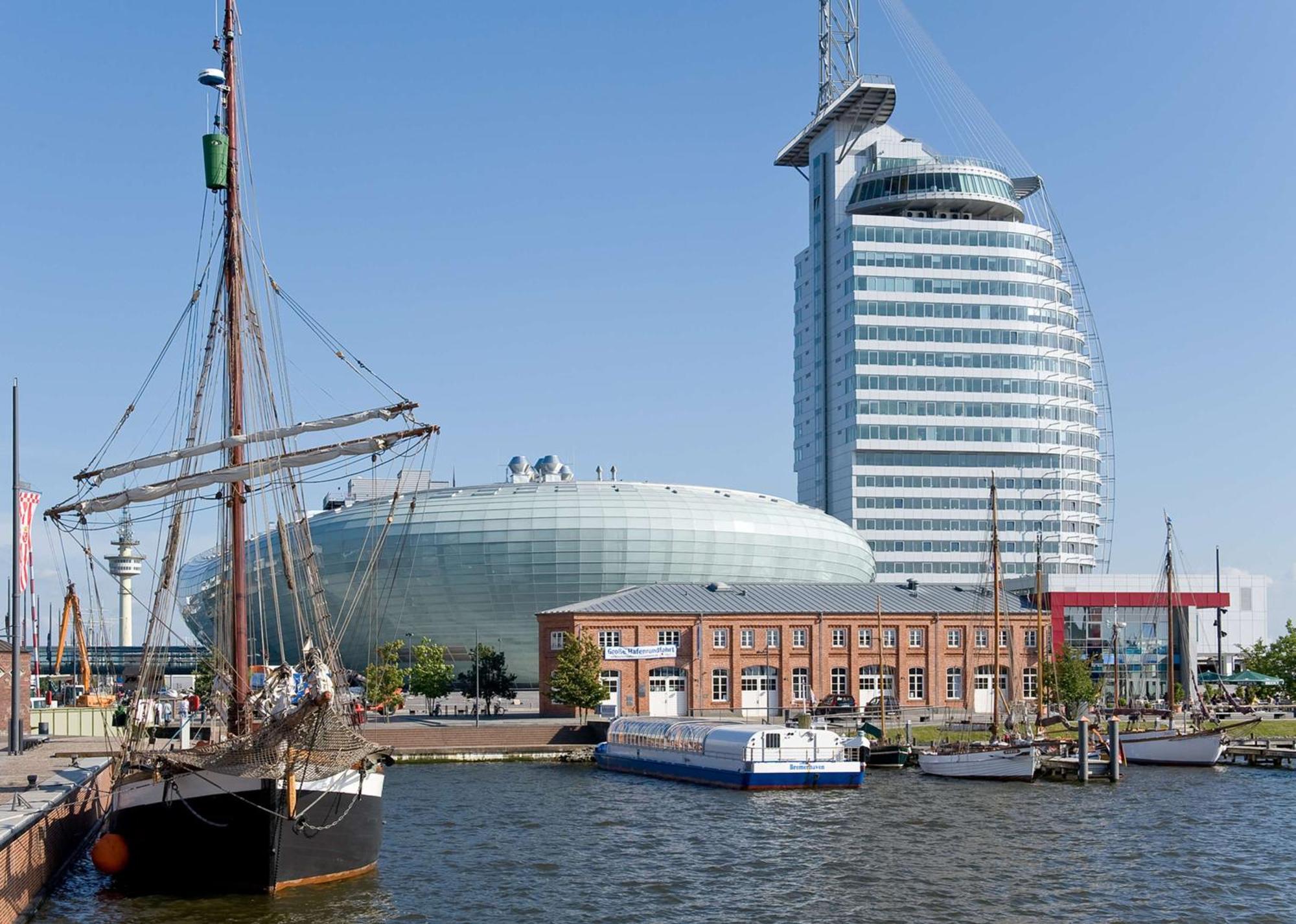 Atlantic Hotel Sail City Bremerhaven Bagian luar foto